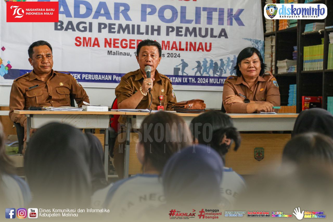 Pentingnya Peran Pemilih Pemula, Kesbangpol Gelar Sosialisasi Sadar Politik Bagi Pemilih Pemula