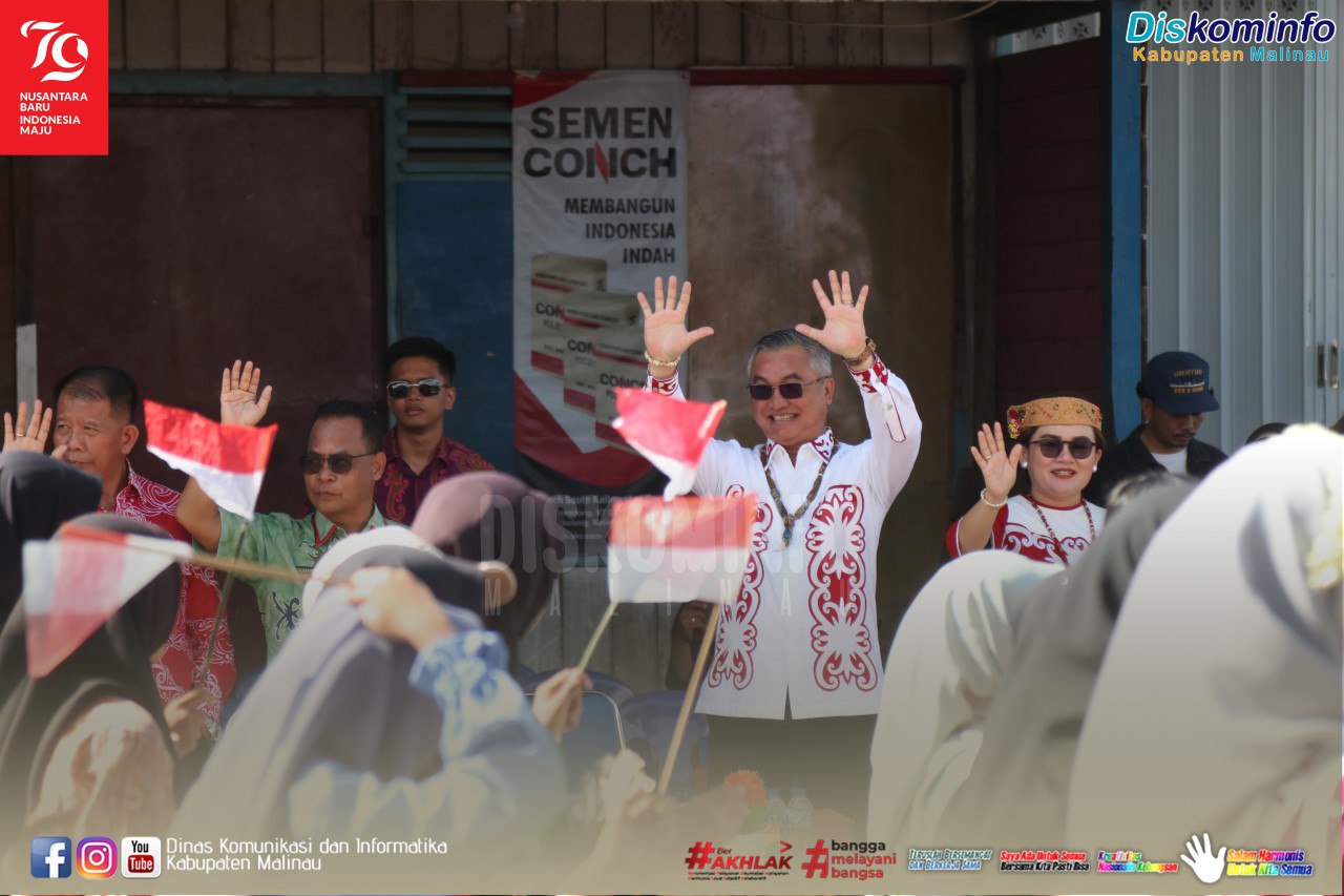 Sebanyak 4.802 Peserta Meriahkan Pawai Pembangunan Kecamatan Malinau Kota