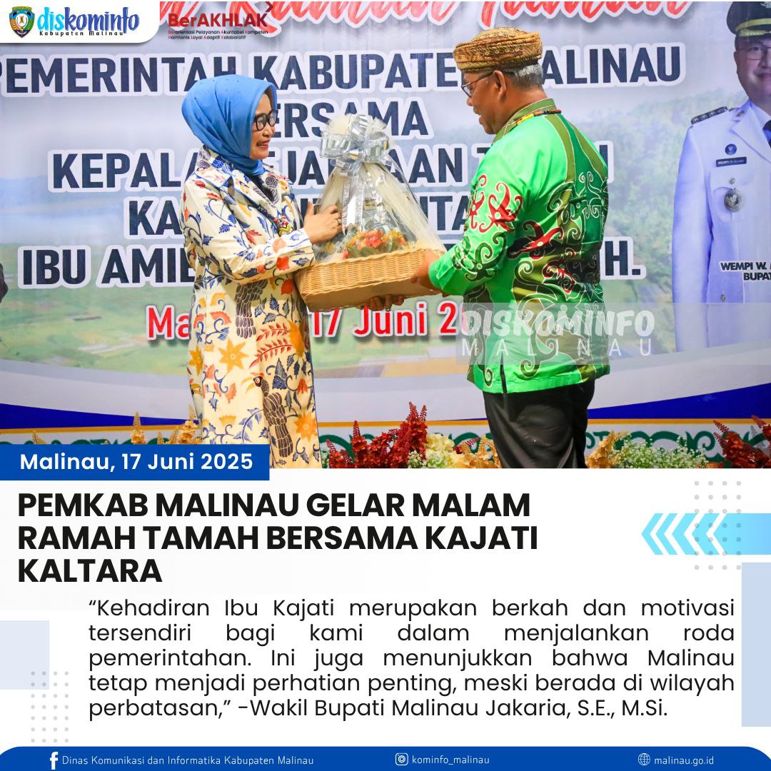 Pemkab Malinau Gelar Malam Ramah Tamah Bersama Kajati Kaltara