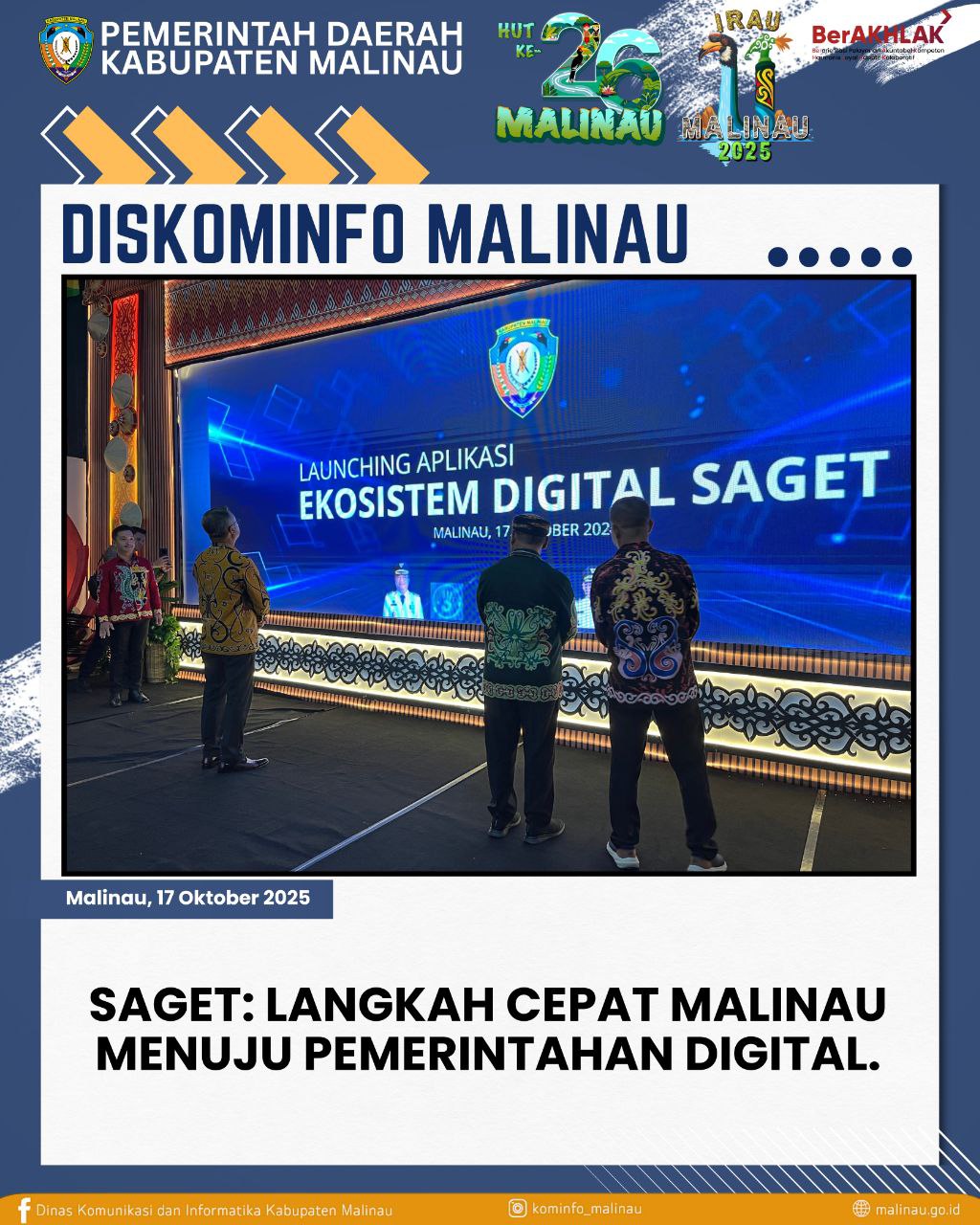 SAGET: Langkah Cepat Malinau Menuju Pemerintahan Digital 