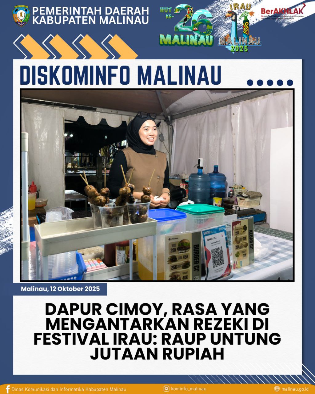 Dapur Cimoy, Rasa yang Mengantarkan Rezeki di Festival IRAU: Raup Untung Jutaan Rupiah