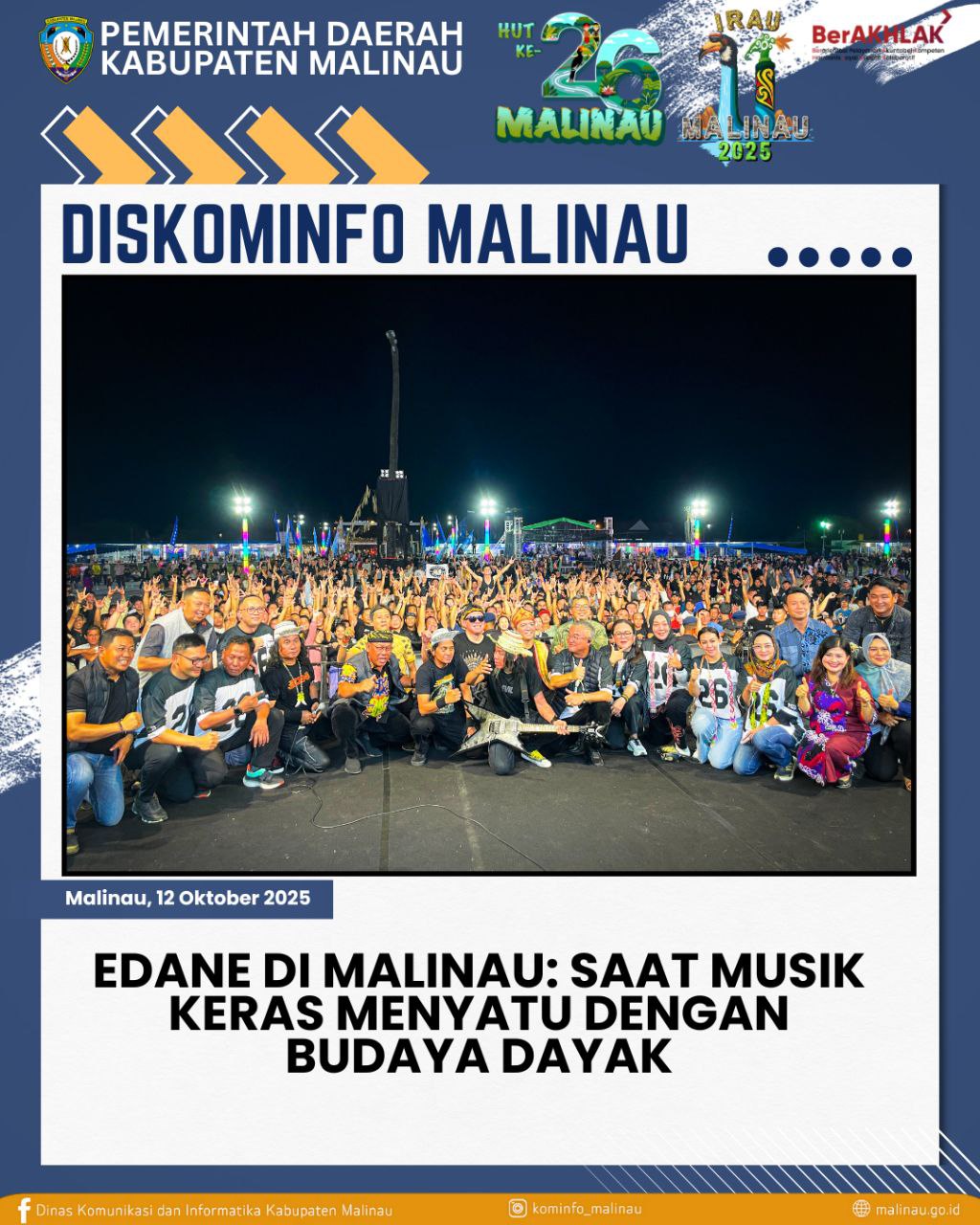 Edane Di Malinau: Saat Musik Keras Menyatu dengan Budaya Dayak