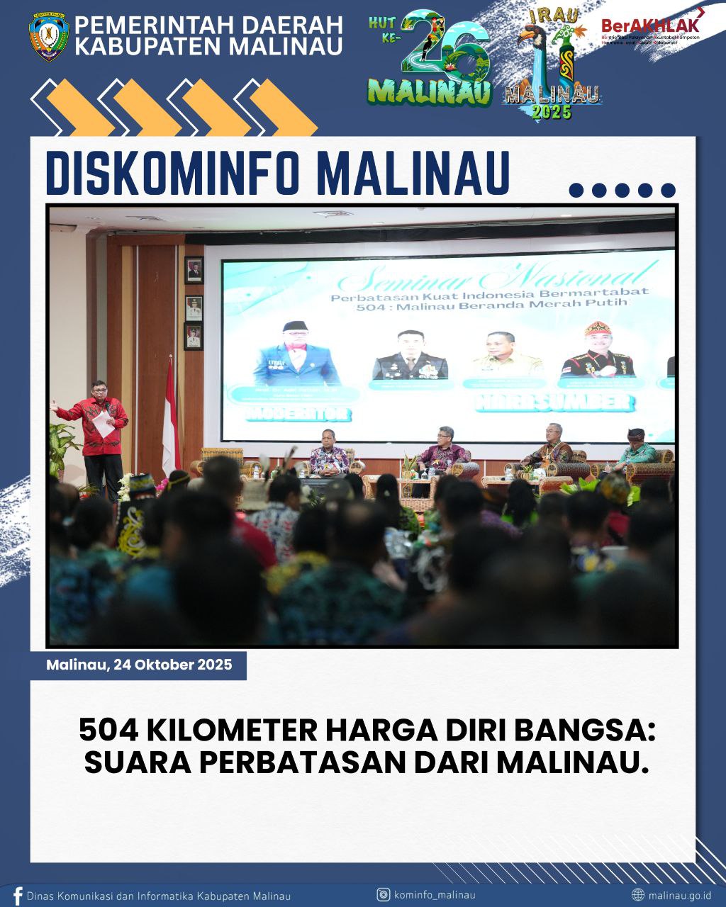 504 Kilometer Harga Diri Bangsa: Suara Perbatasan dari Malinau