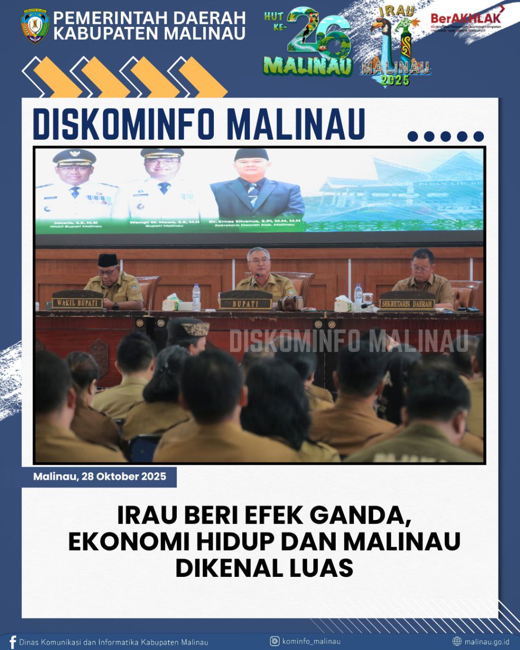 IRAU Beri Efek Ganda, Ekonomi Hidup dan Malinau Dikenal Luas