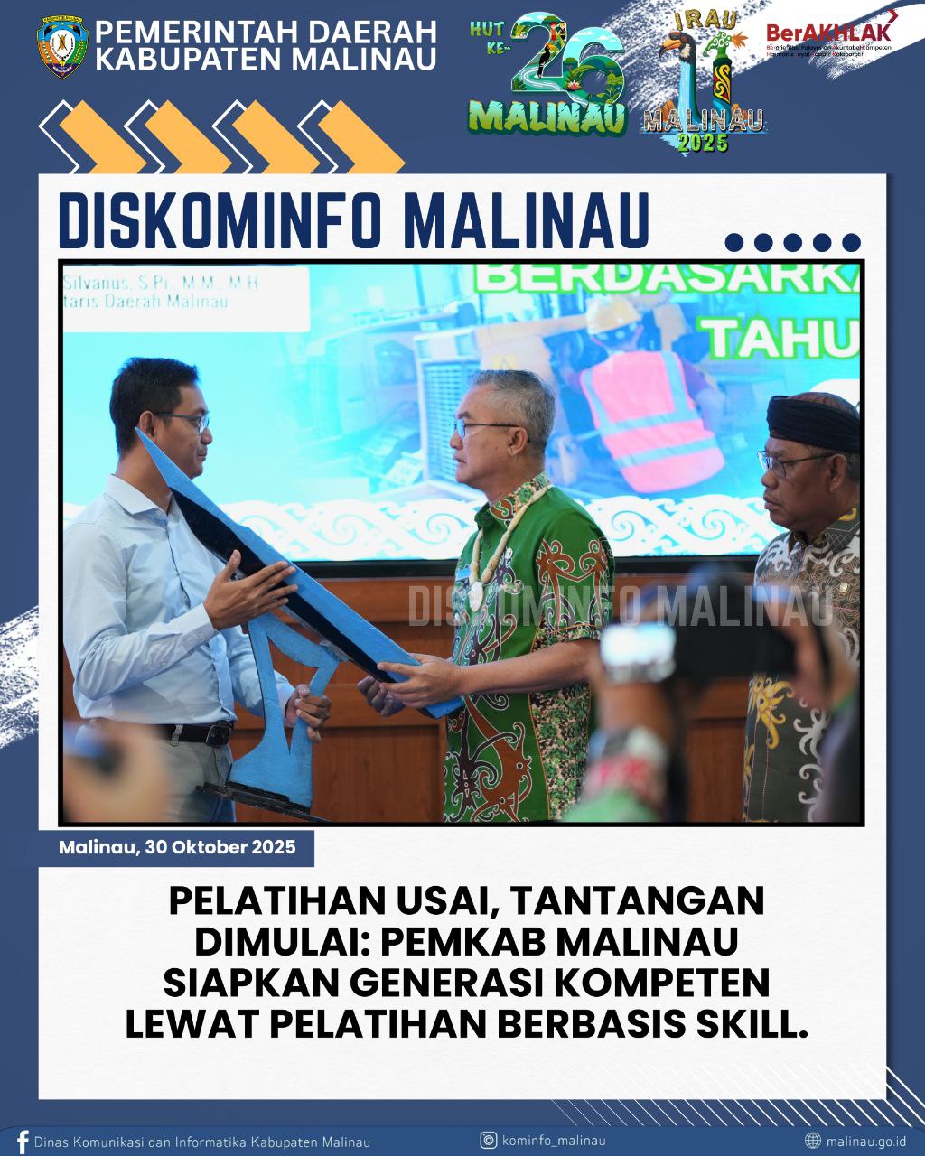 Pelatihan Usai, Tantangan Dimulai: Pemkab Malinau Siapkan Generasi Kompeten Lewat Pelatihan Berbasis Skill