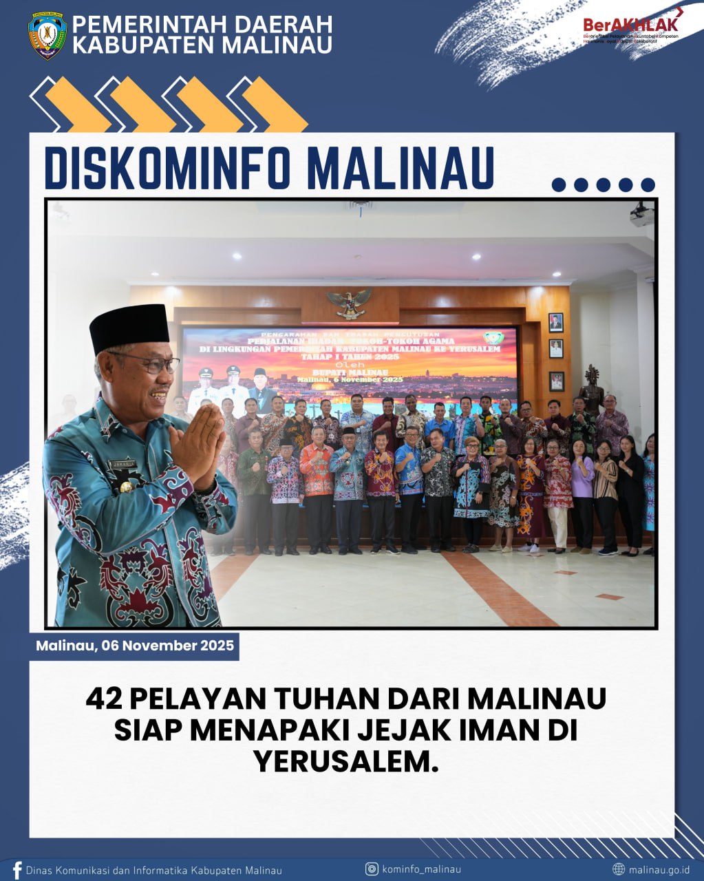 42 Pelayan Tuhan dari Malinau Siap Menapaki Jejak Iman di Yerusalem