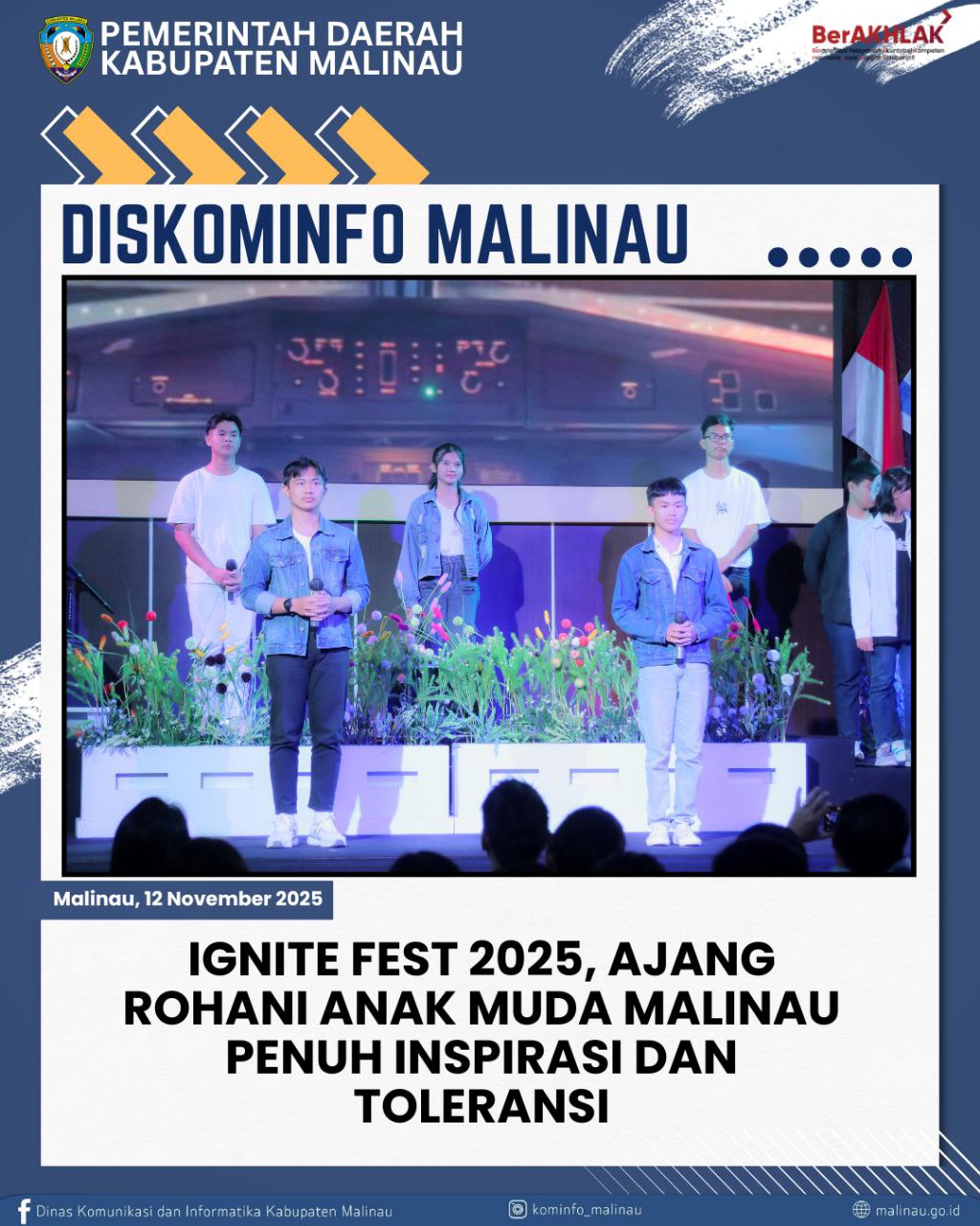 Ignite Fest 2025, Ajang Rohani Anak Muda Malinau Penuh Inspirasi dan Toleransi