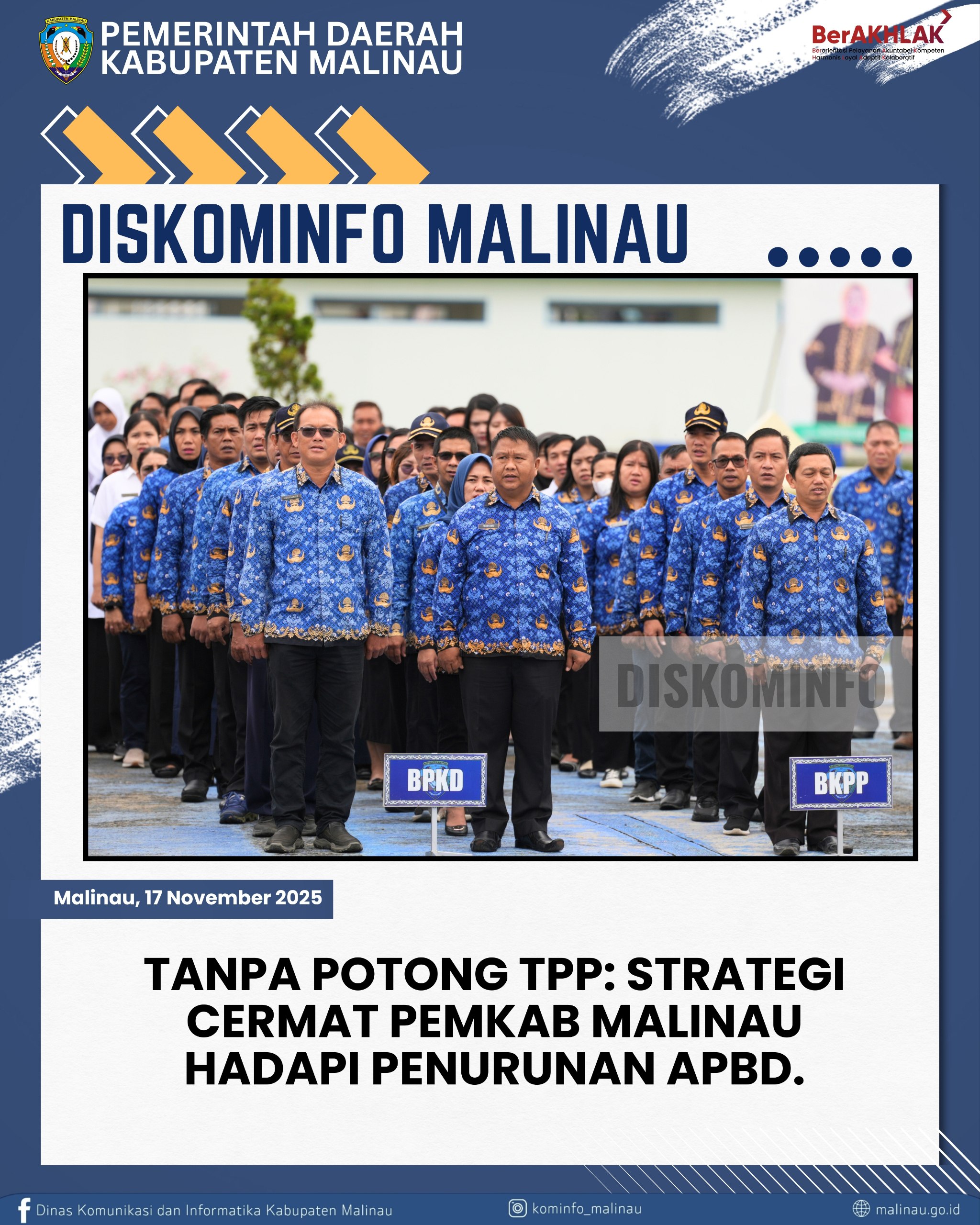 Tanpa Potong TPP: Strategi Cermat Pemkab Malinau Hadapi Penurunan APBD