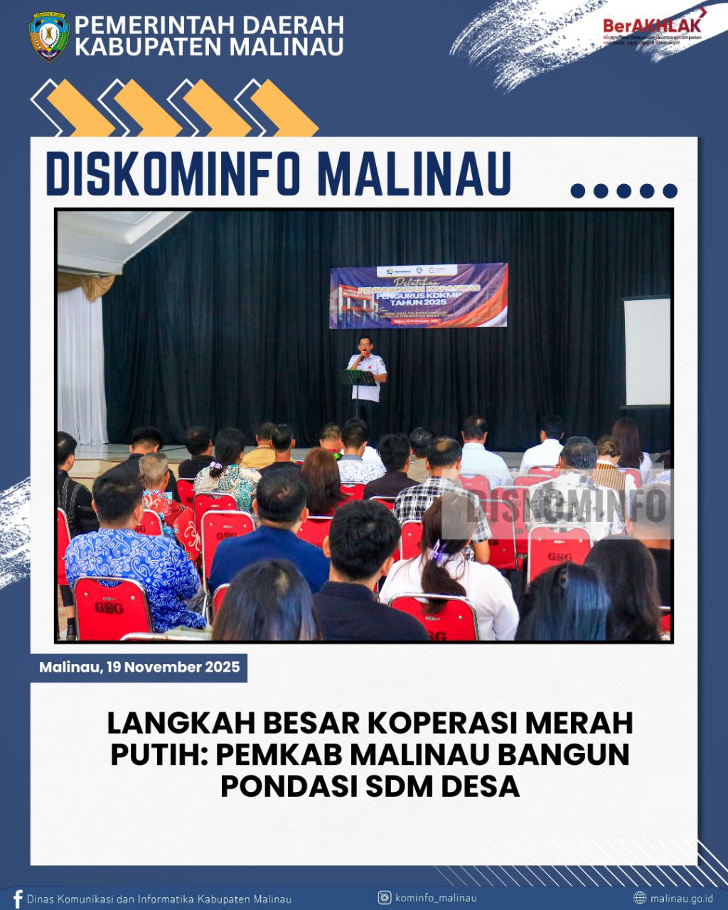 Langkah Besar Koperasi Merah Putih: Pemkab Malinau Bangun Pondasi SDM Desa