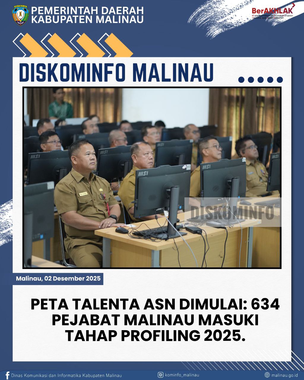Peta Talenta ASN Dimulai: 634 Pejabat Malinau Masuki Tahap Profiling ASN 2025