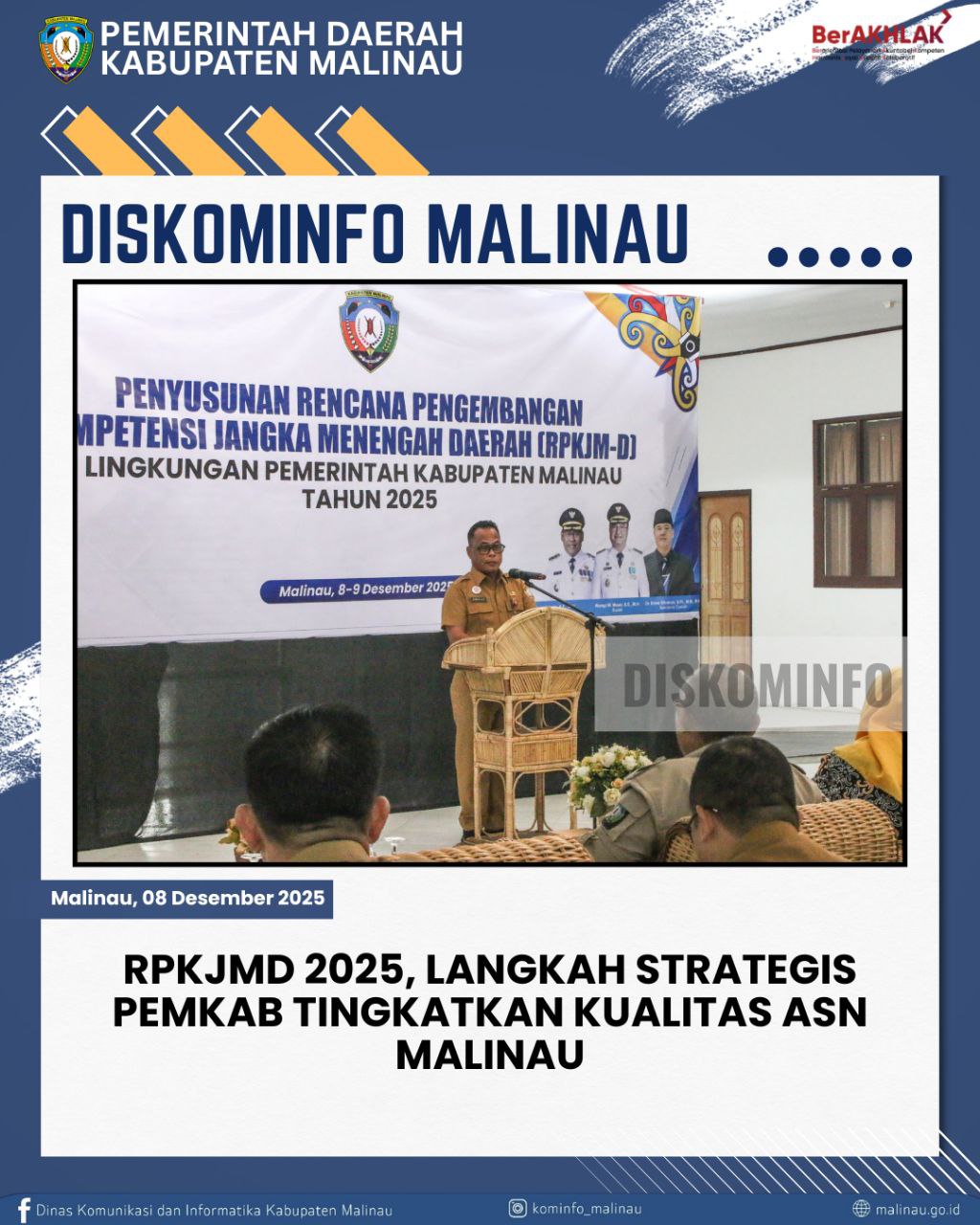 RPKJMD 2025, Langkah Strategis Pemkab Tingkatkan Kualitas ASN Malinau