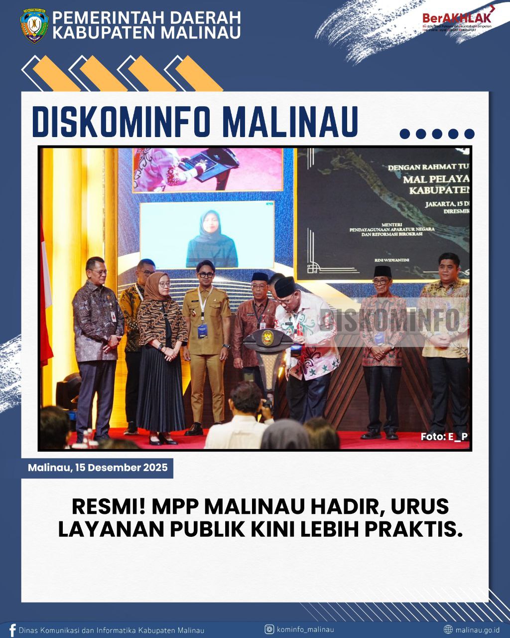Resmi! MPP Malinau Hadir, Urus Layanan Publik Kini Lebih Praktis