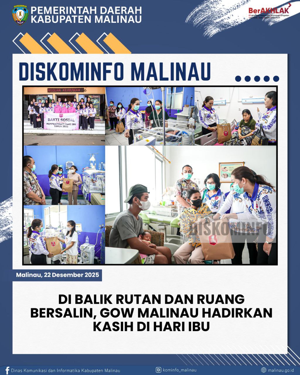 Di Balik Rutan dan Ruang Bersalin, GOW Malinau Hadirkan Kasih di Hari Ibu