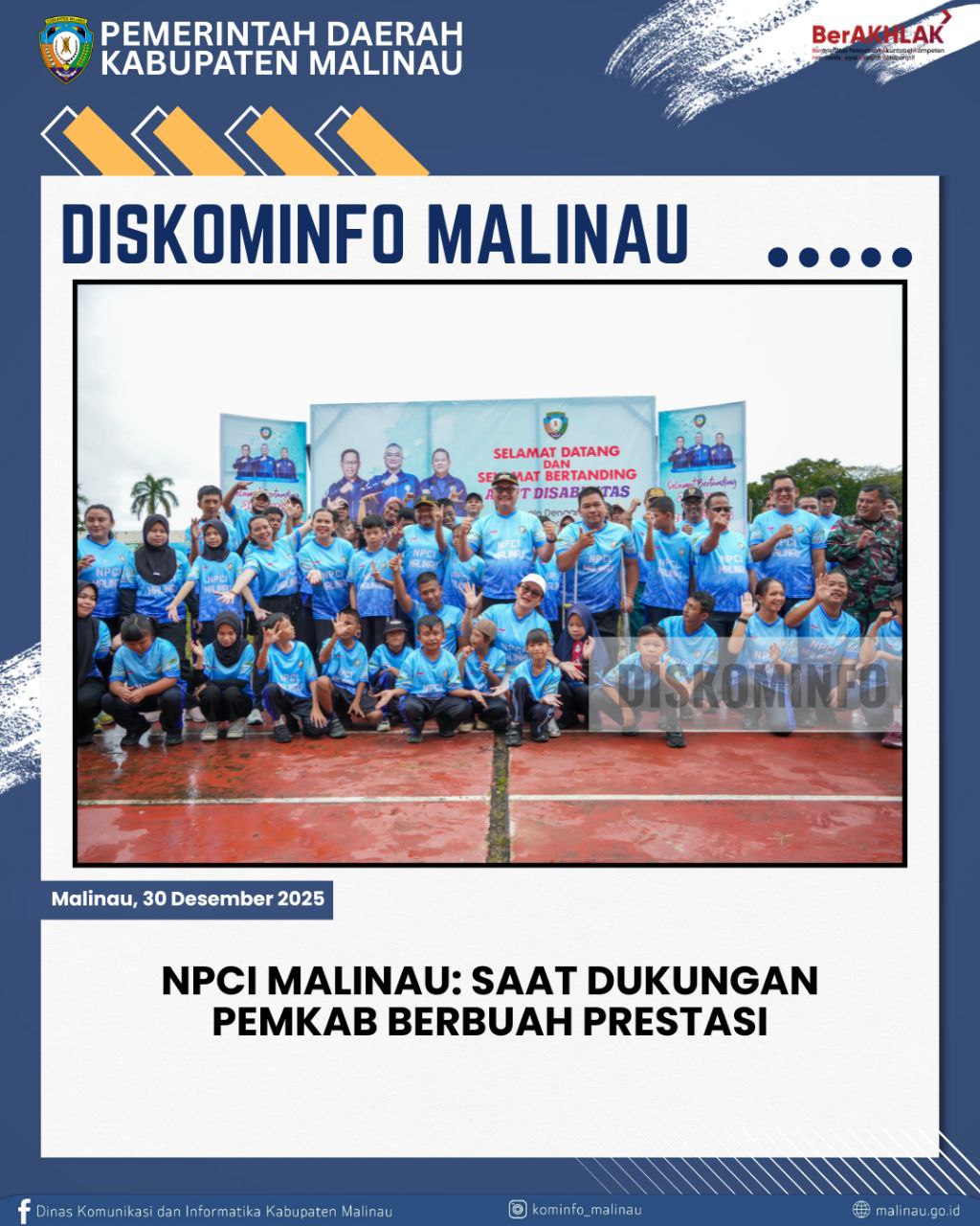 NPCI Malinau: Saat Dukungan Pemkab Berbuah Prestasi