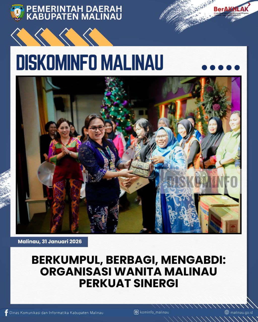 Berkumpul, Berbagi, Mengabdi: Organisasi Wanita Malinau Perkuat Sinergi