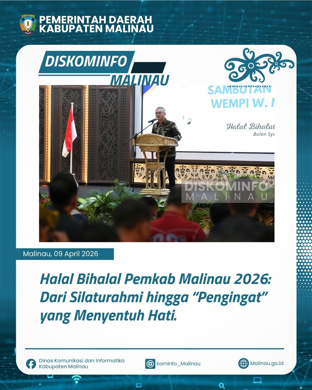 Halal Bihalal Pemkab Malinau 2026: Dari Silaturahmi hingga “Pengingat” yang Menyentuh Hati