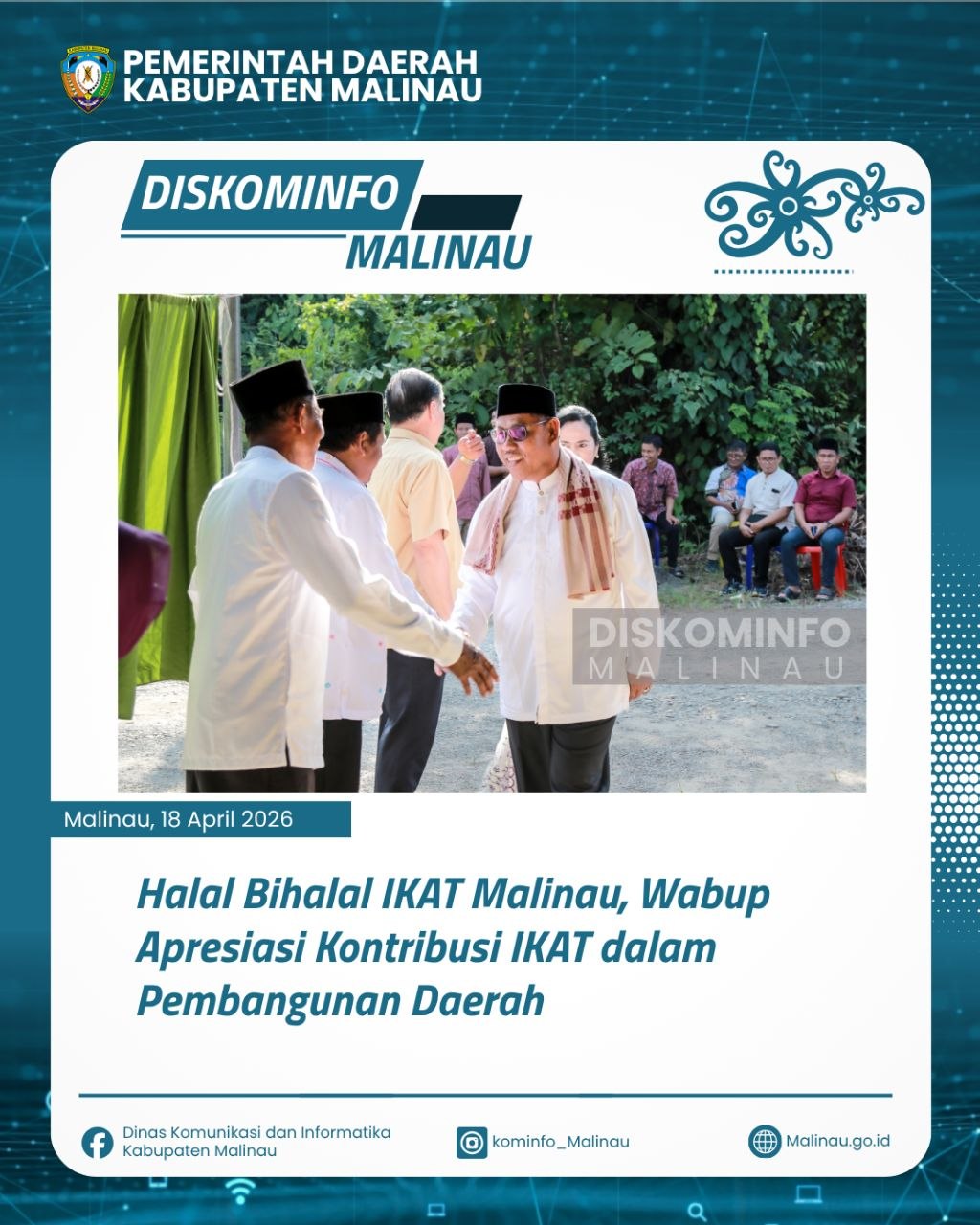 Halal Bihalal IKAT Malinau, Wabup Apresiasi Kontribusi IKAT dalam Pembangunan Daerah