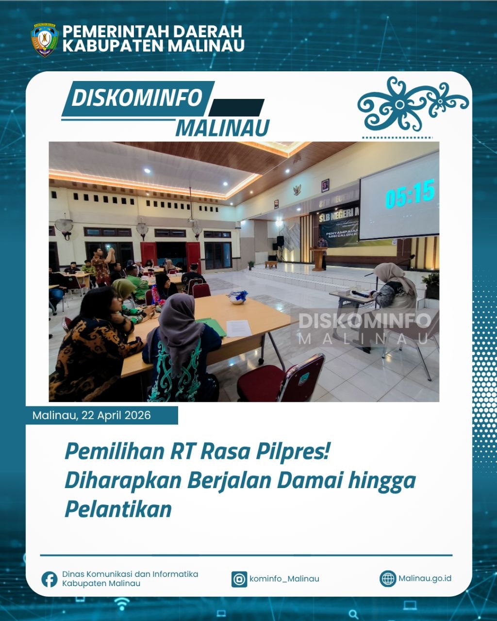 Pemilihan RT Rasa Pilpres! Diharapkan Berjalan Damai hingga Pelantikan