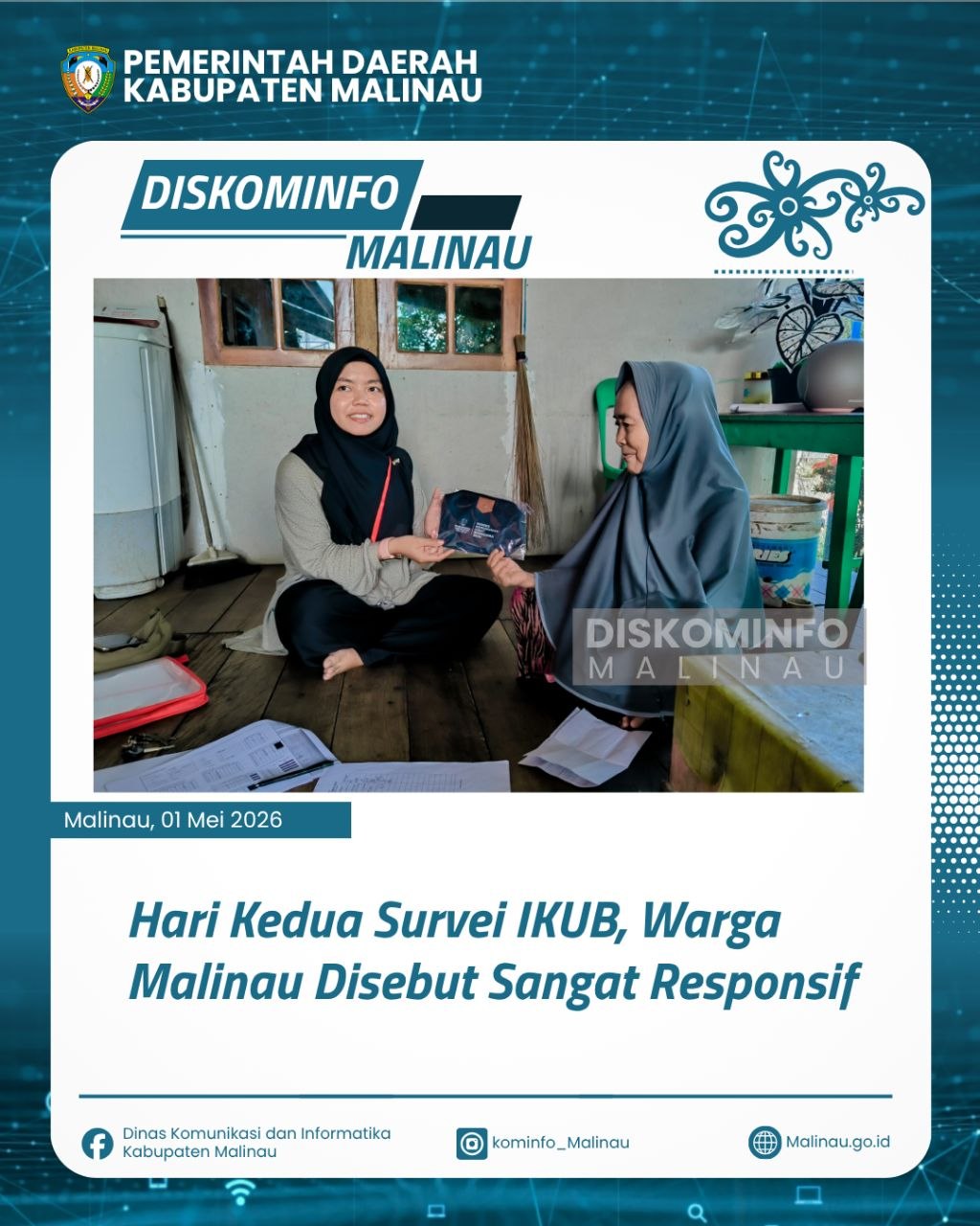 Hari Kedua Survei IKUB, Warga Malinau Disebut Sangat Responsif