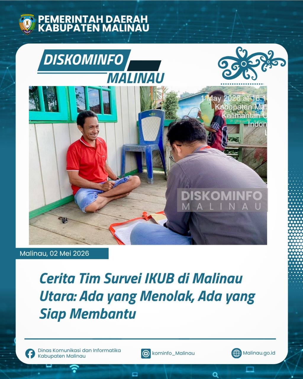 Cerita Tim Survei IKUB di Malinau Utara: Ada yang Menolak, Ada yang Siap Membantu