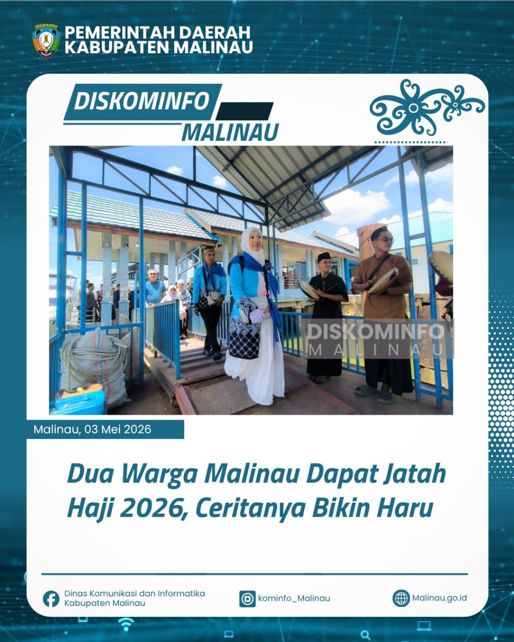 Dua Warga Malinau Dapat Jatah Haji 2026, Ceritanya Bikin Haru