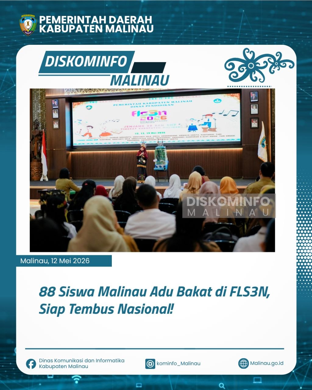 88 Siswa Malinau Adu Bakat di FLS3N, Siap Tembus Nasional!