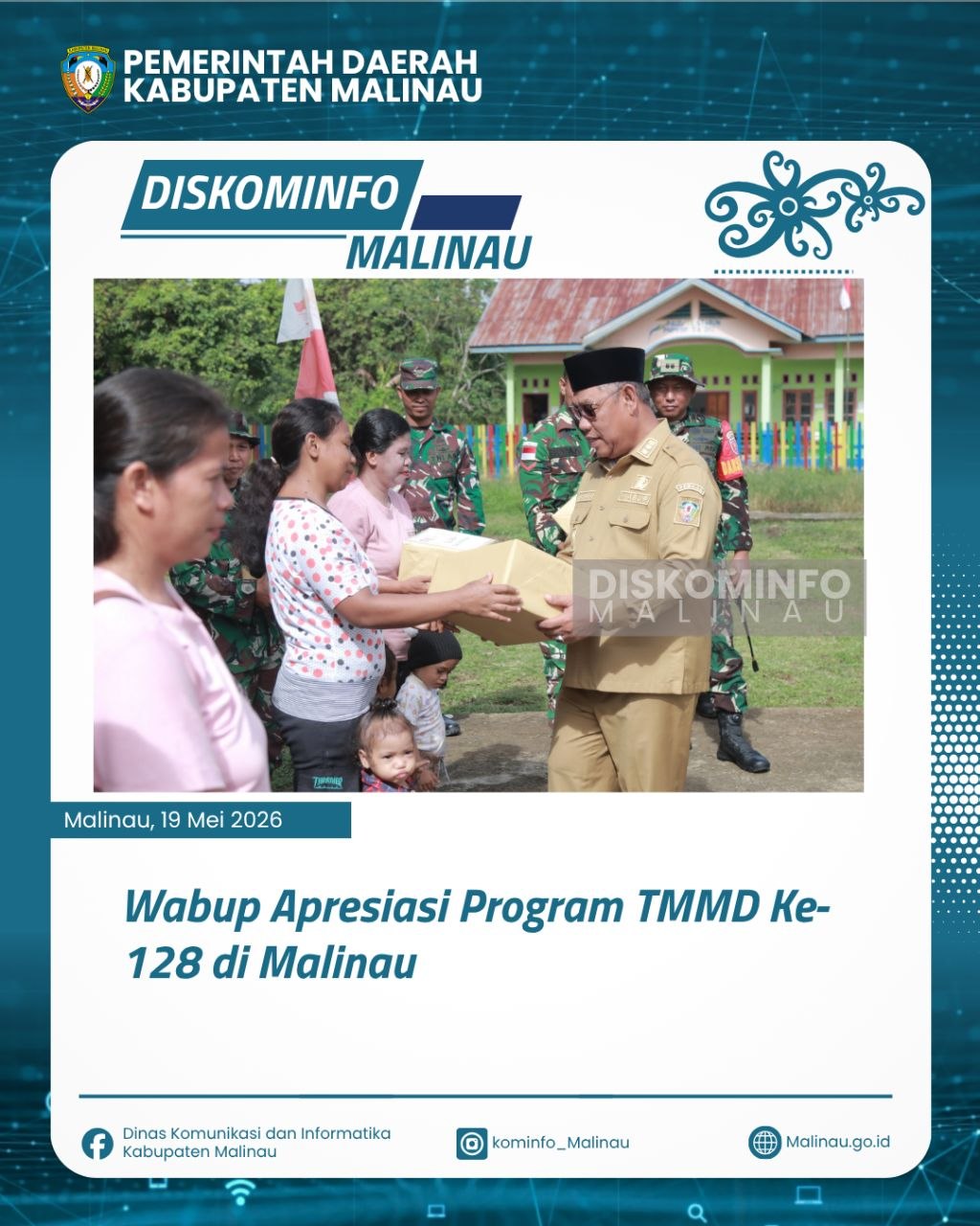 Wabup Apresiasi Program TMMD Ke-128 di Malinau