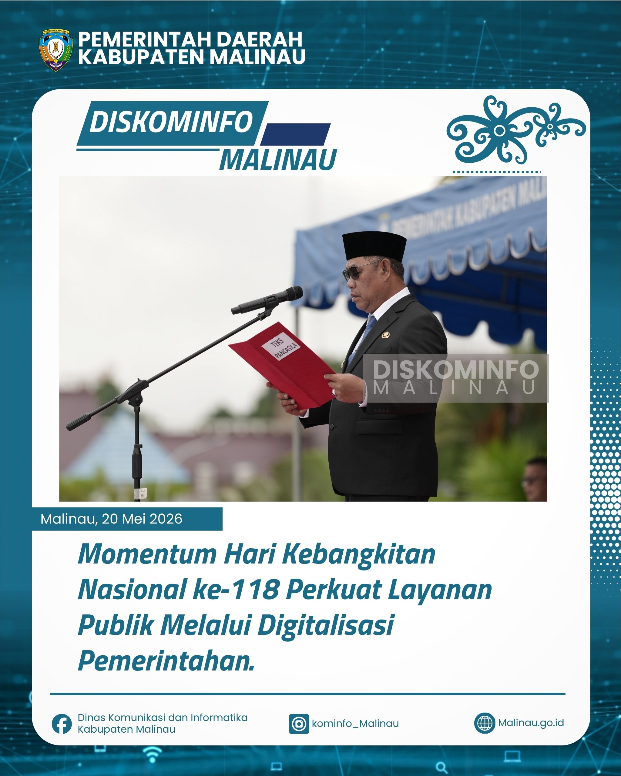 Momentum Hari Kebangkitan Nasional ke-118 Perkuat Layanan Publik Melalui Digitalisasi Pemerintahan