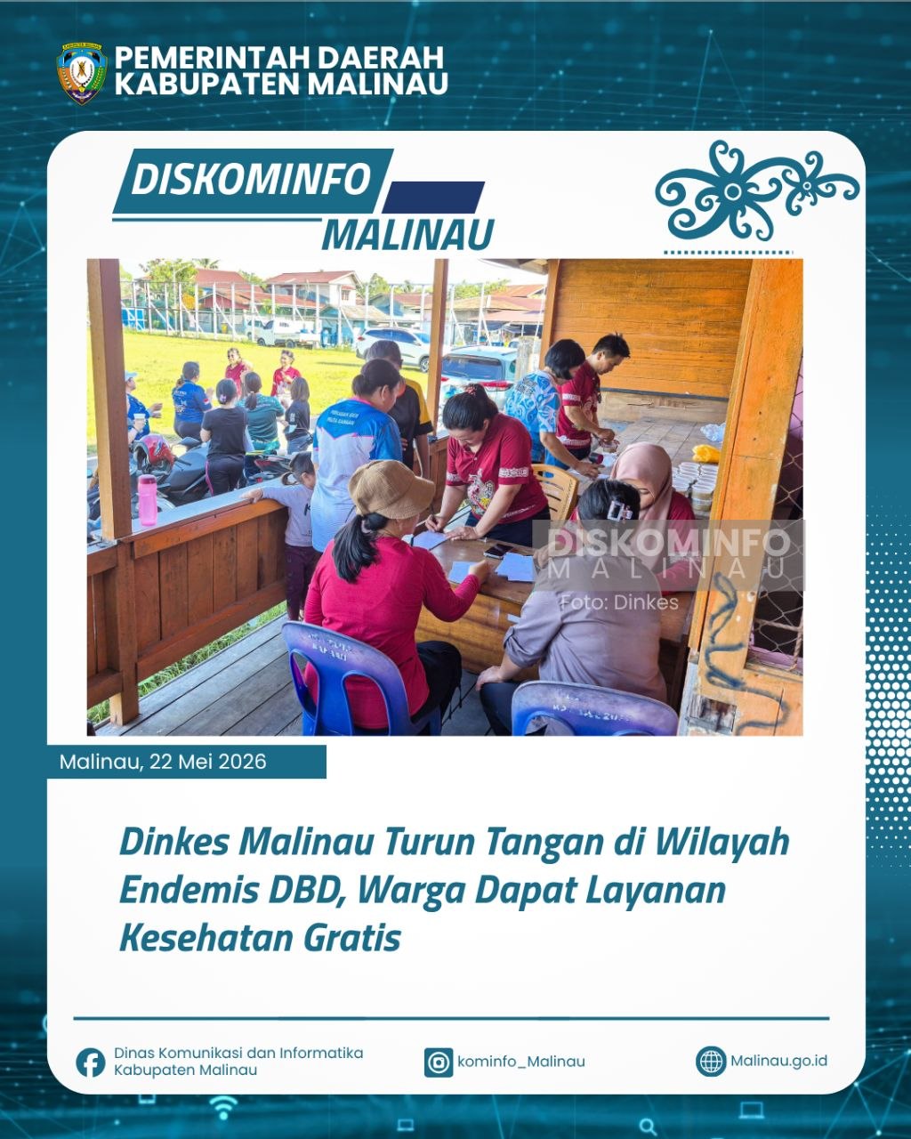 Dinkes Malinau Turun Tangan di Wilayah Endemis DBD Warga Dapat Layanan Kesehatan Gratis
