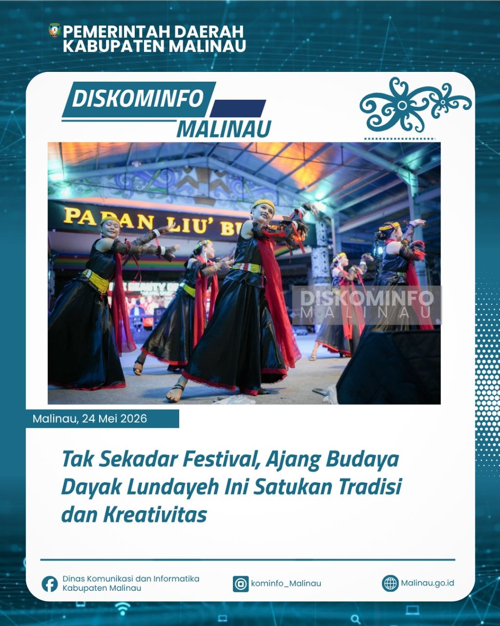 Tak Sekadar Festival, Ajang Budaya Dayak Lundayeh Ini Satukan Tradisi dan Kreativitas