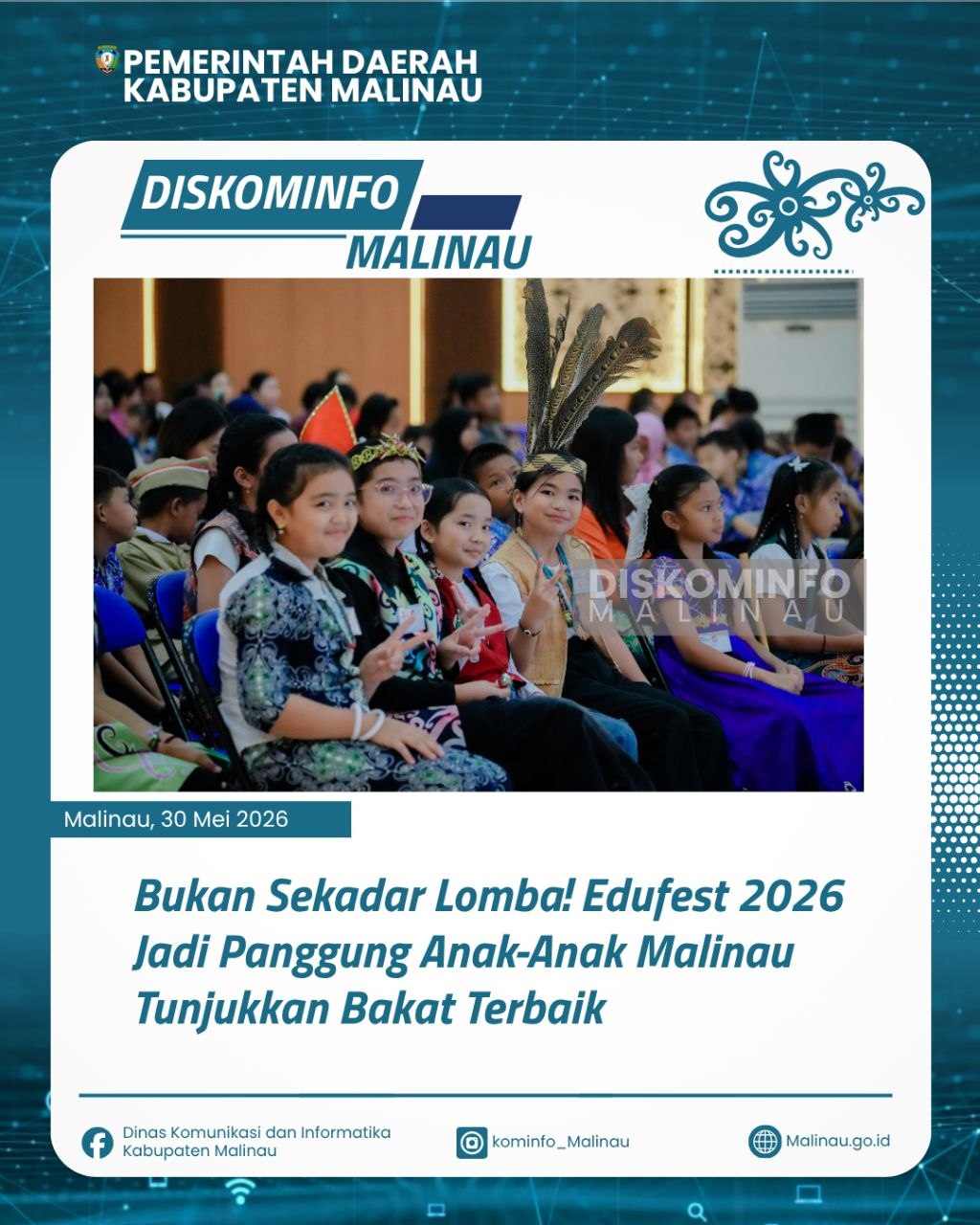 Bukan Sekadar Lomba! Edufest 2026 Jadi Panggung Anak-Anak Malinau Tunjukkan Bakat Terbaik