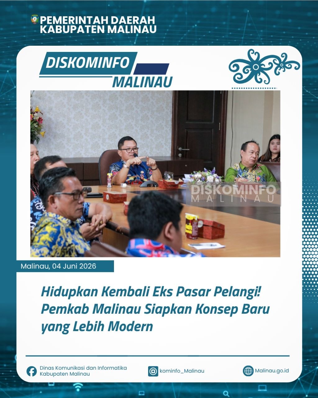 Hidupkan Kembali Eks Pasar Pelangi! Pemkab Malinau Siapkan Konsep Baru yang Lebih Modern
