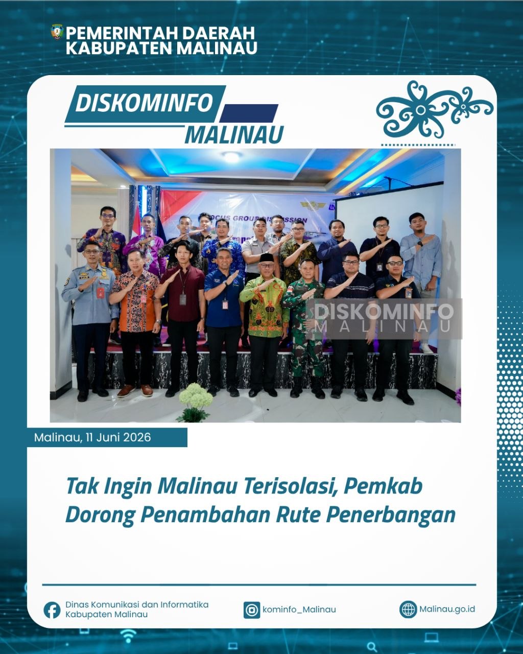 Tak Ingin Malinau Terisolasi, Pemkab Dorong Penambahan Rute Penerbangan