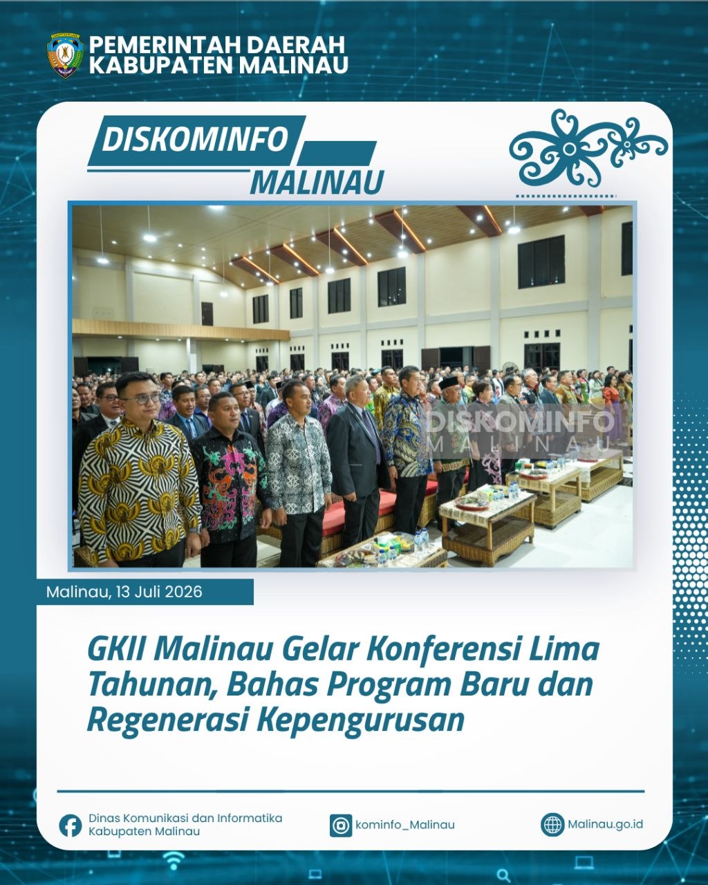 GKII Malinau Gelar Konferensi Lima Tahunan, Bahas Program Baru dan Regenerasi Kepengurusan