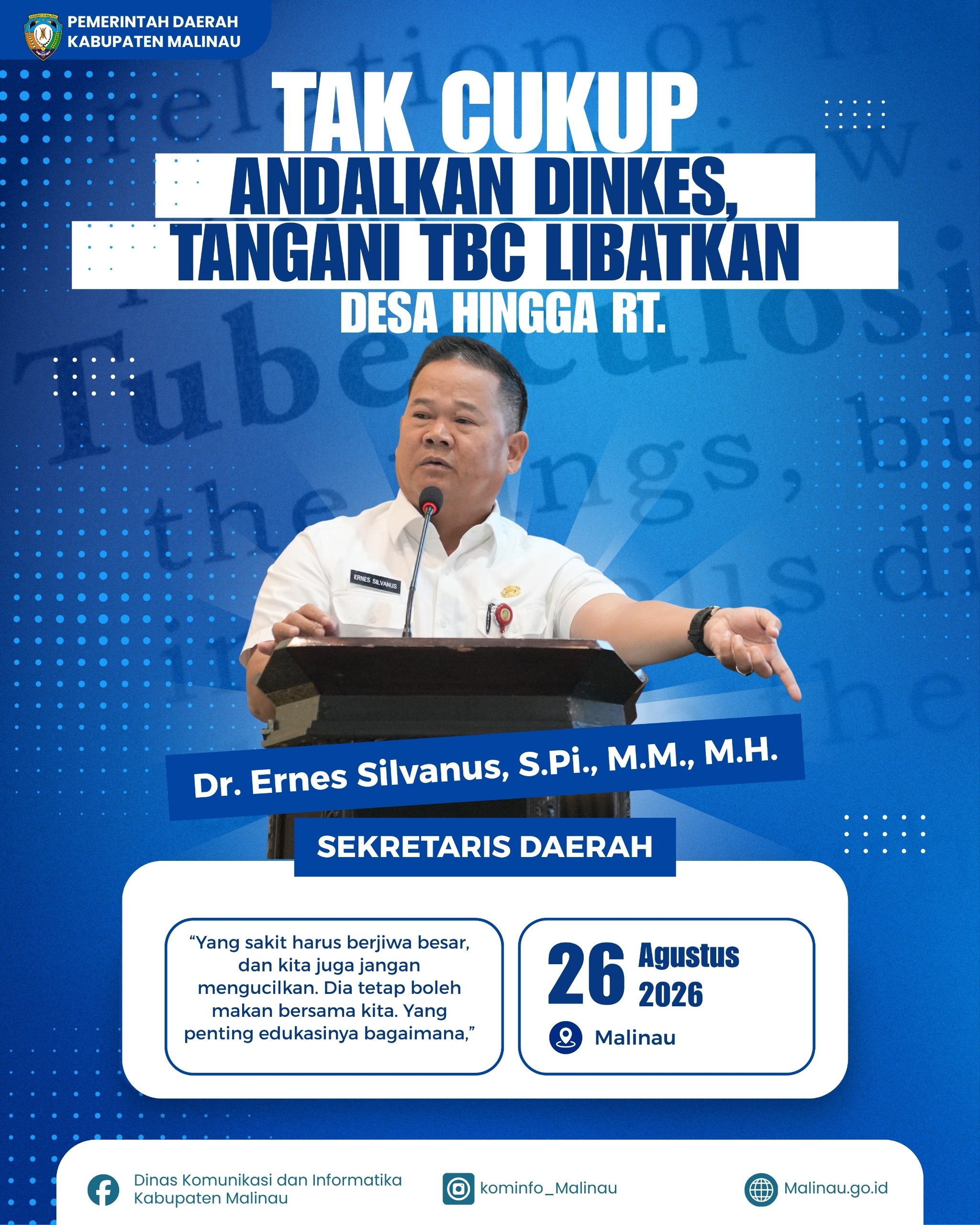 Tak Cukup Andalkan Dinkes, Tangani TBC Libatkan Desa hingga RT