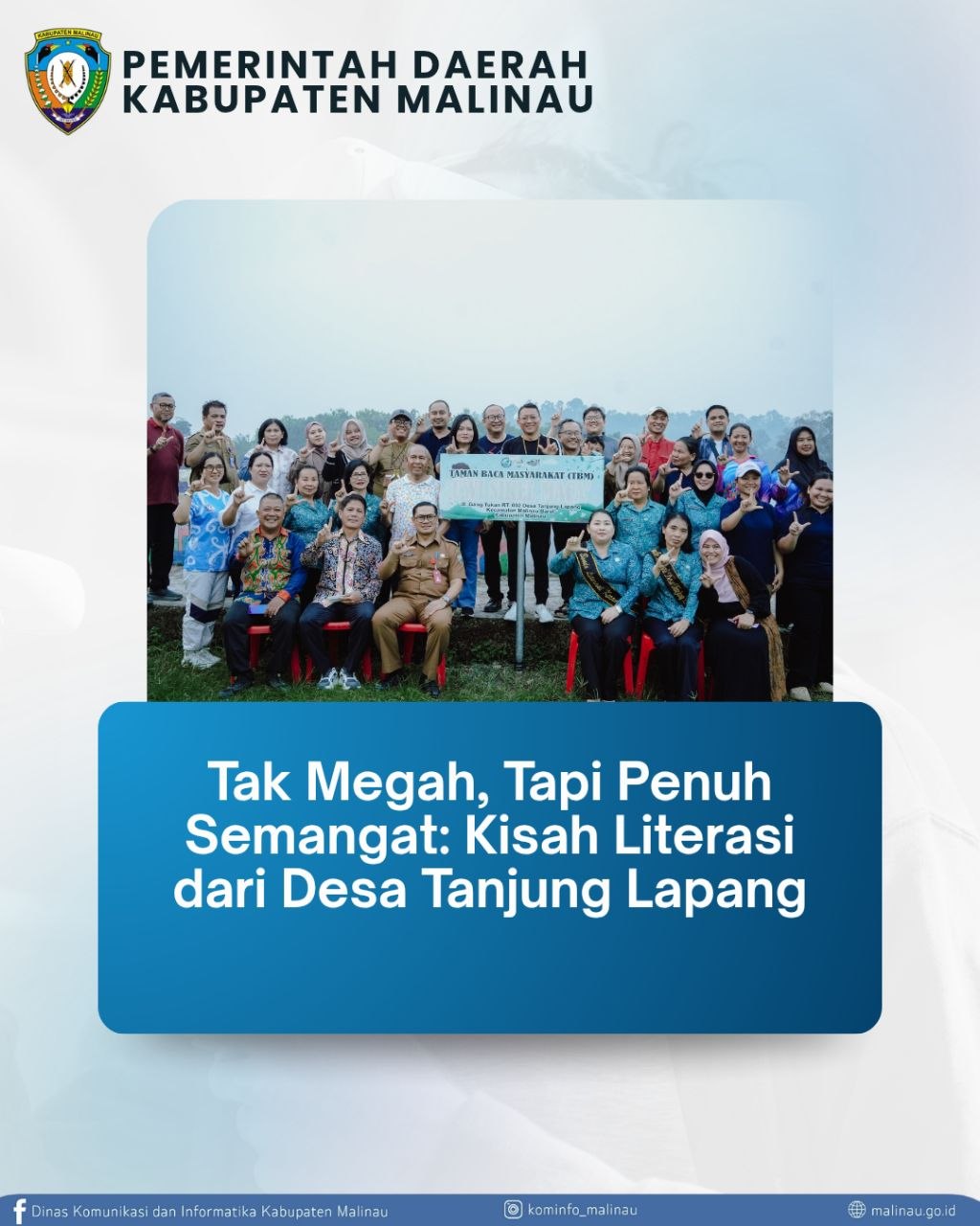 Tak Megah, Tapi Penuh Semangat: Kisah Literasi dari Desa Tanjung Lapang