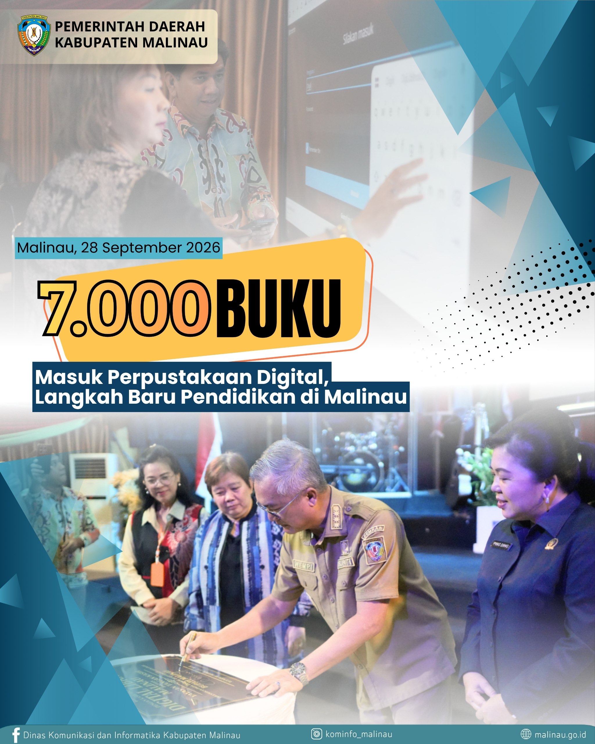 7.000 Buku Masuk Perpustakaan Digital, Langkah Baru Pendidikan di Malinau