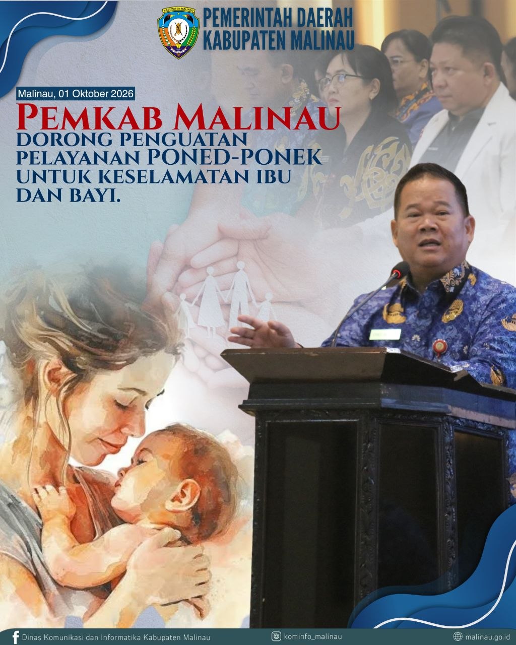 Pemkab Malinau Dorong Penguatan Pelayanan PONED-PONEK untuk Keselamatan Ibu dan Bayi