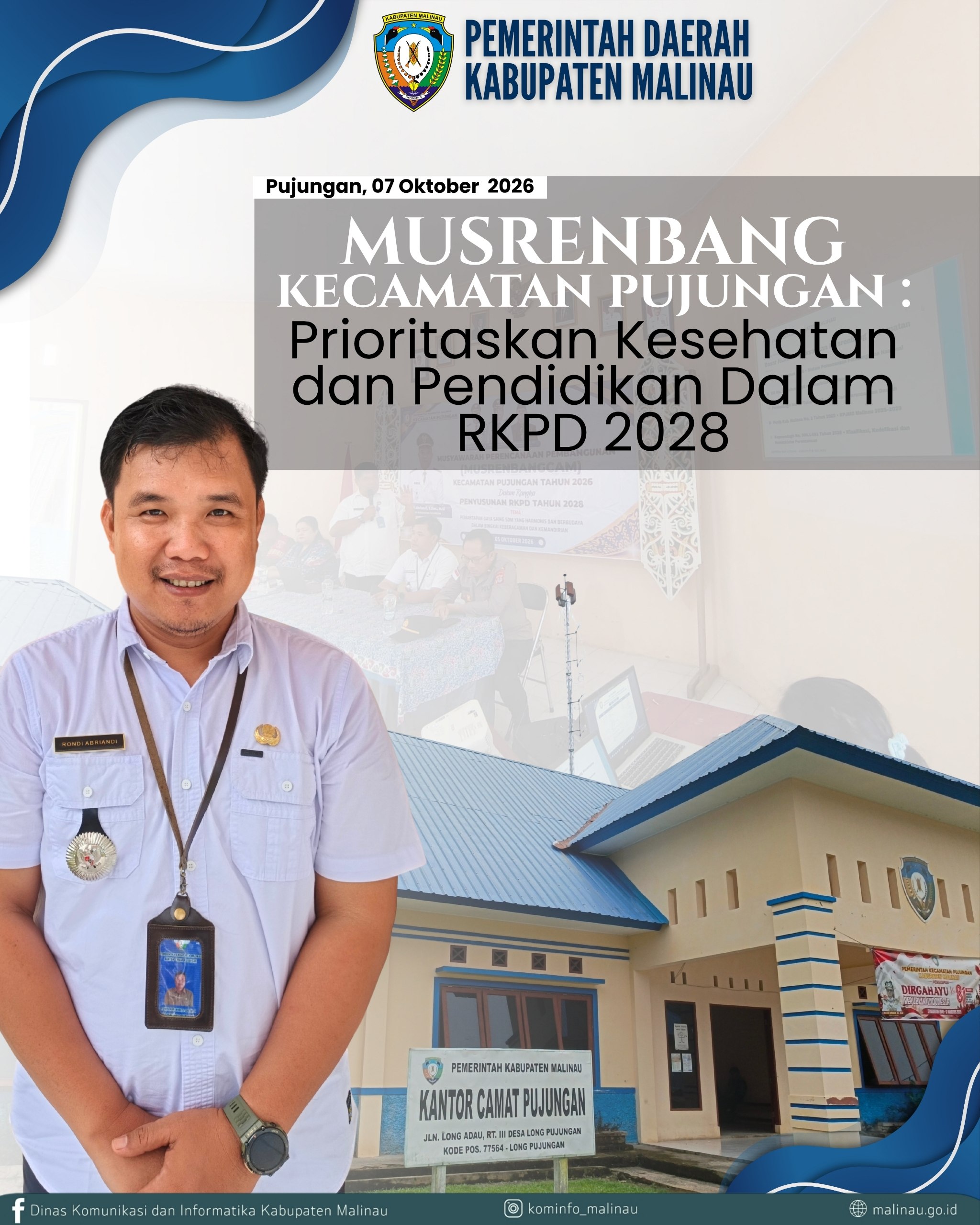 Musrenbang Kecamatan Pujungan : 9 Desa Rumuskan Prioritas Pembangunan 2028